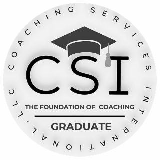 CSI THE FOUNDATION OF COACHING GRADUATE COACHING SERVICES INTERNATIONAL, LLC logo