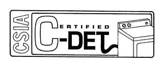 CSIA CERTIFIED C-DET logo