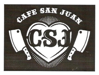 CSJ CAFE SAN JUAN logo