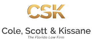 CSK COLE, SCOTT & KISSANE THE FLORIDA LAW FIRM logo