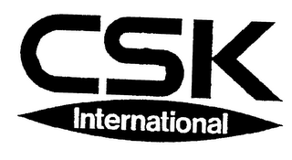 CSK INTERNATIONAL logo