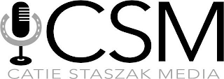CSM CATIE STASZAK MEDIA logo