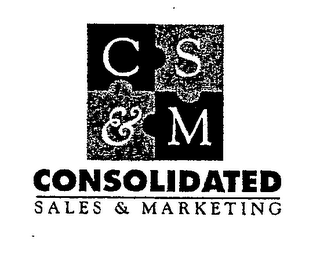 CS&M CONSOLIDATED SALES & MARKETING logo
