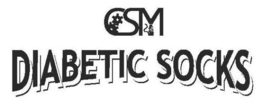 CSM DIABETIC SOCKS logo