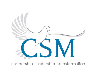 CSM PARTNERSHIP LEADERSHIP TRANSFORMATION logo