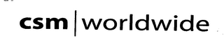 CSM WORLDWIDE logo