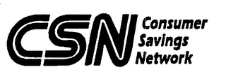 CSN CONSUMER SAVINGS NETWORK logo