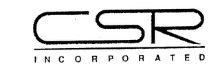 CSR INCORPORATED logo