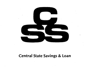 CSS CENTRAL STATE SAVINGS & LOAN logo