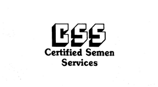CSS CERTIFIED SEMEN SERVICES logo