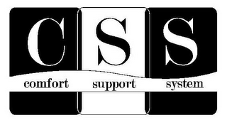 CSS COMFORT SUPPORT SYSTEM logo