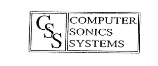 CSS COMPUTER SONICS SYSTEMS logo
