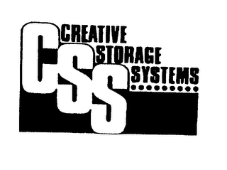 CSS CREATIVE STORAGE SYSTEMS logo