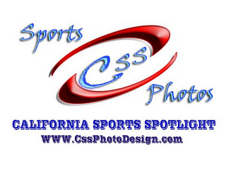 CSS SPORTS PHOTOS CALIFORNIA SPORTS SPOTLIGHT WWW.CSSPHOTODESIGN.COM logo