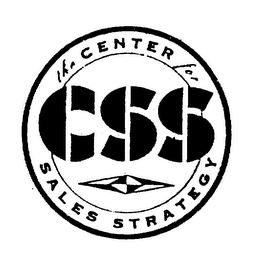 CSS THE CENTER FOR SALES STATEGY logo
