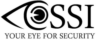 CSSI YOUR EYE FOR SECURITY logo