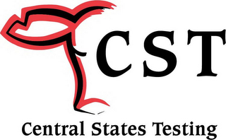 CST CENTRAL STATES TESTING logo
