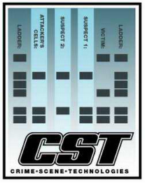 CST CRIME · SCENE · TECHNOLOGIES LADDER: VICTIM: SUSPECT 1: SUSPECT 2: ATTACKER'S CELLS: LADDER: logo