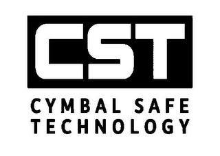 CST CYMBAL SAFE TECHNOLOGY logo