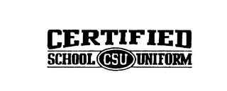 CSU CERTIFIED SCHOOL UNIFORM logo