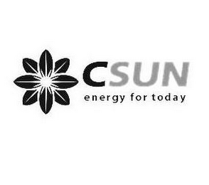 CSUN ENERGY FOR TODAY logo