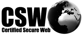 CSW CERTIFIED SECURE WEB logo