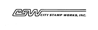 CSW CITY STAMP WORKS, INC. logo