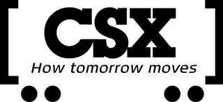 CSX HOW TOMORROW MOVES logo