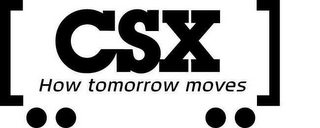 CSX HOW TOMORROW MOVES logo