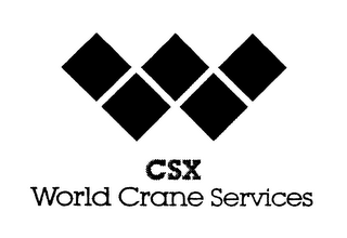 CSX WORLD CRANE SERVICES logo