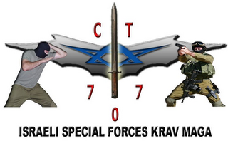 CT 707 ISRAELI SPECIAL FORCES KRAV MAGA logo