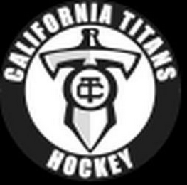CT CALIFORNIA TITANS HOCKEY logo