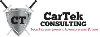 CT CARTEK CONSULTING SECURING YOUR PRESENT TO ENSURE YOUR FUTURE logo