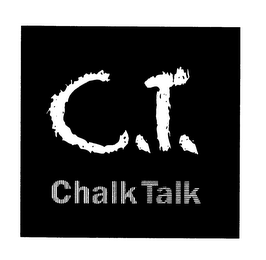 C.T. CHALK TALK logo