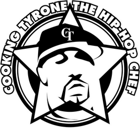 CT COOKING TYRONE THE HIP-HOP CHEF logo