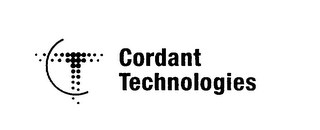 CT CORDANT TECHNOLOGIES logo