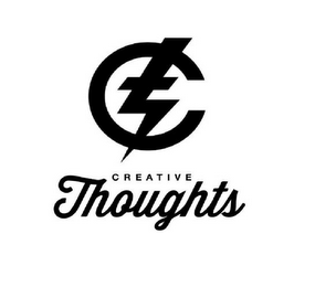 CT CREATIVE THOUGHTS logo