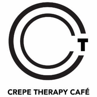 CT CREPE THERAPY CAFÉ logo