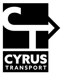 CT CYRUS TRANSPORT logo