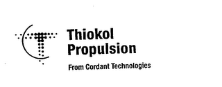 CT THIOKOL PROPULSION FROM CORDANT TECHNOLOGIES logo