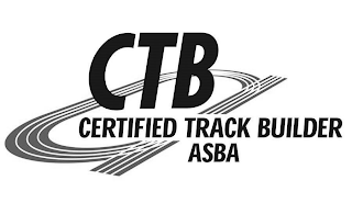 CTB CERTIFIED TRACK BUILDER ASBA logo