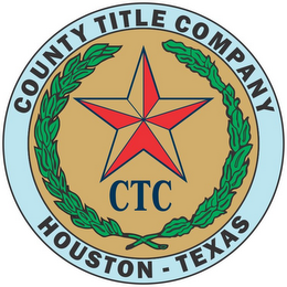 CTC COUNTY TITLE COMPANY HOUSTON-TEXAS logo