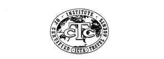 CTC ICTA INSTITUTE OF CERTIFIED TRAVEL AGENTS logo