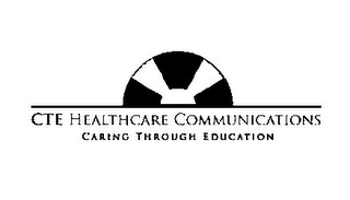 CTE HEALTHCARE COMMUNICATIONS CARING THROUGH EDUCATION logo