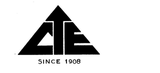 CTE SINCE 1908 logo