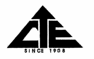 CTE SINCE 1908 logo