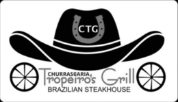 CTG CHURRASCARIA TROPEIRO'S GRILL BRAZILIAN STEAKHOUSE logo