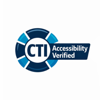 CTI ACCESSIBILITY VERIFIED logo