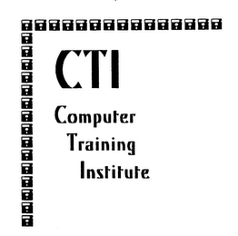 CTI COMPUTER TRAINING INSTITUTE logo