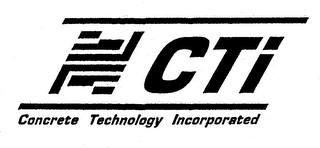 CTI CONCRETE TECHNOLOGY INCORPORATED logo